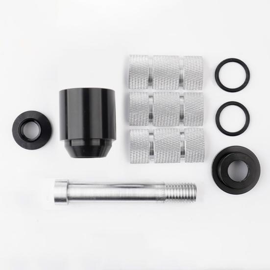 Fork Stem Riser Adjustable Solid Aluminium Alloy Rust Resistant Fork Stem Extender