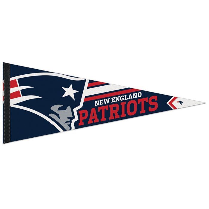 Fanion en feutre - WINCRAFT - New England Patriots - 75x30cm - Design rétro - Mixte