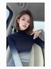 Women's Gradient High-Neck Slim-Fit Long-Sleeve T-Shirt - 2026 Autumn/Winter Collection