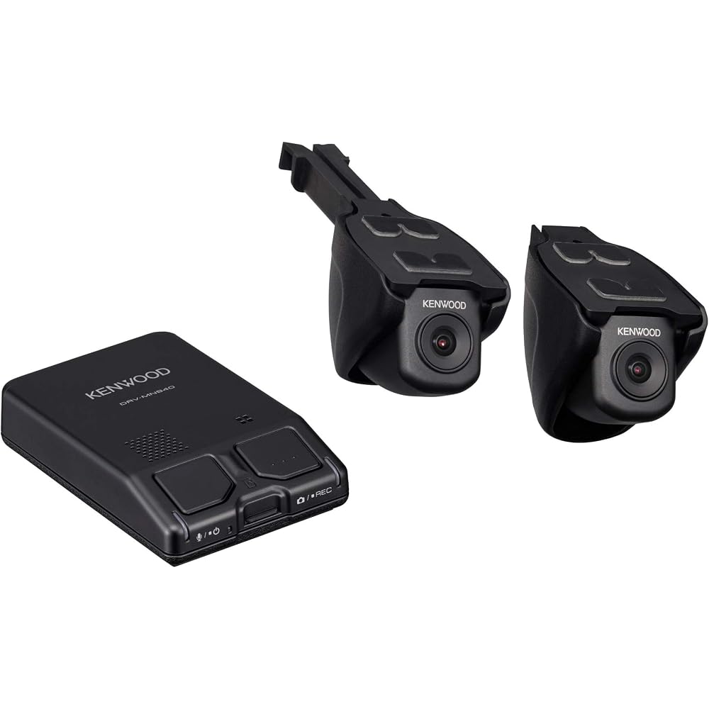 Kenwood DRV-MN940 Drive Recorder, HD High-Definition, Front and Rear, Compatible with SaiSoku Navigation System