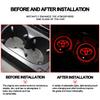 For Toyota Prius N2 Pack Car Glow Water Coaster LED Ambience Light for Toyota