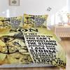 3pcs Empowering Lioness Bedding Set - Includes 1 Quilt Cover and 2 Pillowcases, Comfortable Bedding with Stylish Design for Bedroom, Machine