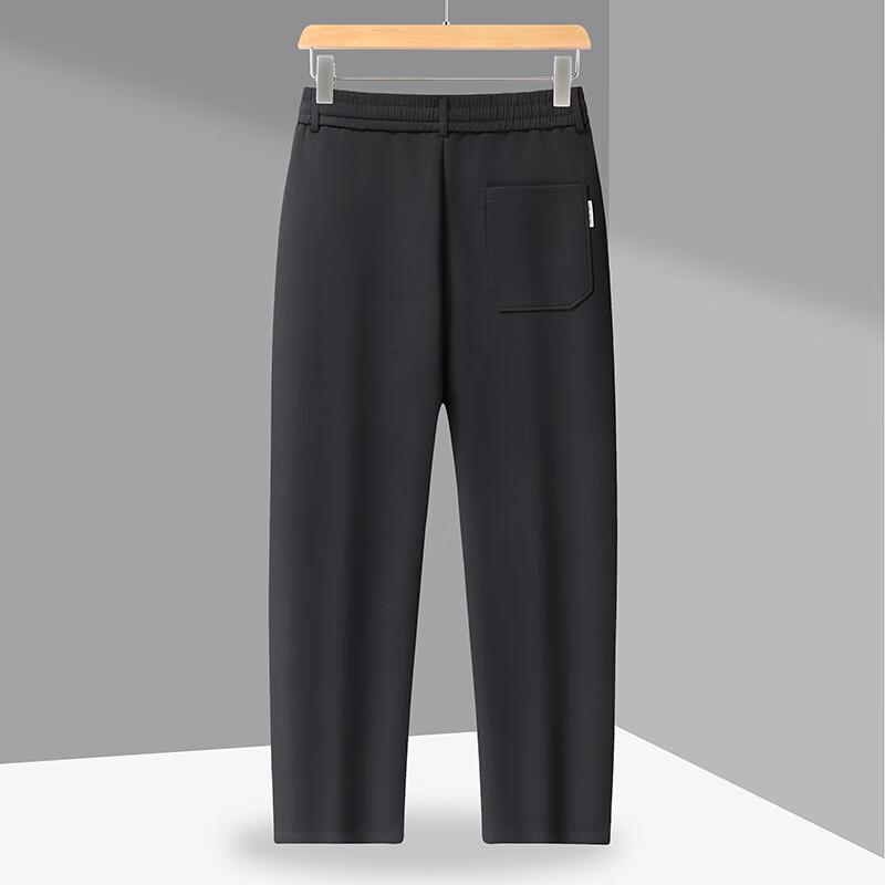 Debinze Men's Plus Size Cotton Blend Straight Leg Casual Pants