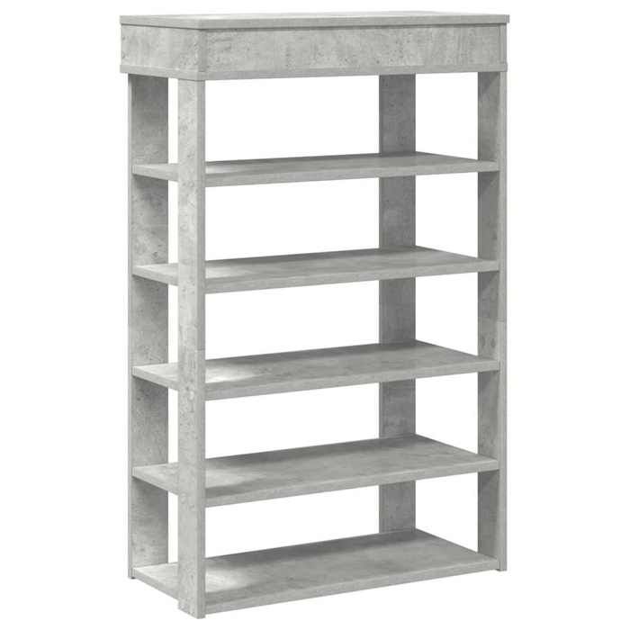 VidaXL Shoe Rack Concrete Grey 60x30x98 Cm Engineered Wood, Shoe Storage, Storage Cabinet of 859926