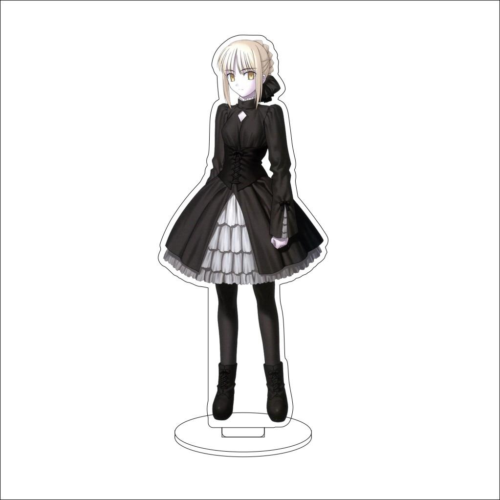 16CM Anime Fate/stay night Cosplay Acrylic Stand Ornaments Rider/Caster/Kirei Kotomine Figure Stand Halloween Gifts