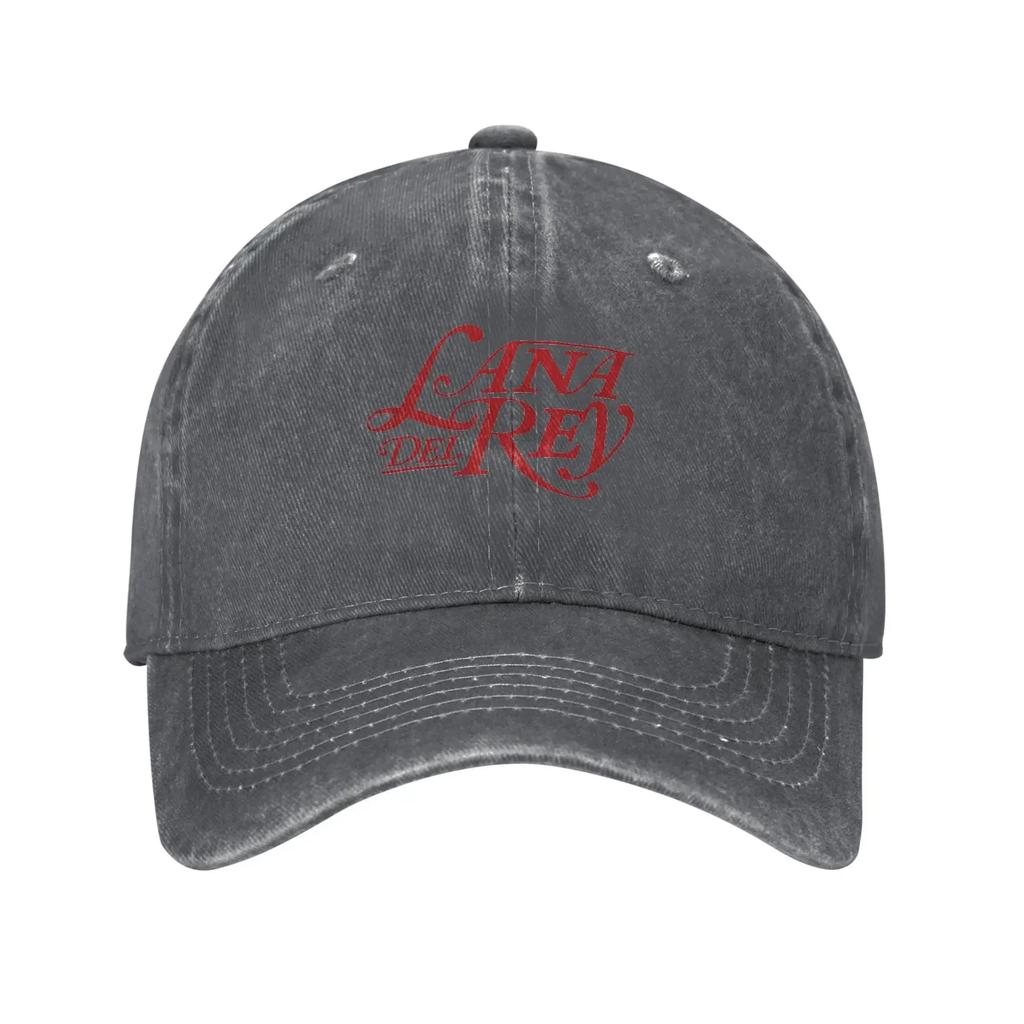 Lana Del Rey Washed Baseball Cap Vintage Sun Trucker Hat Summer Unisex-Teens Running Hippie Snapback Cap