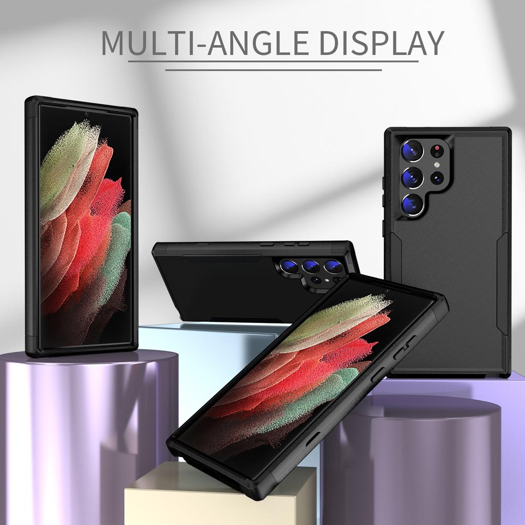 Anti -Drop Cell Phone Coque Shockproof Case For Samsung Galaxy S23 Ultra 5g S22 Plus S21 Fe S 23 22 Hybrid Protection Cases