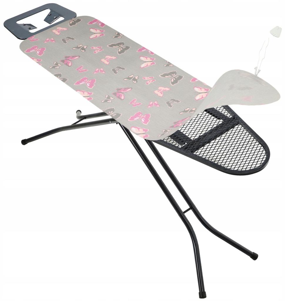 KADAX Pokrowiec Na Deskę 115x40cm Do Prasowania Podkład Naciągany Motyle