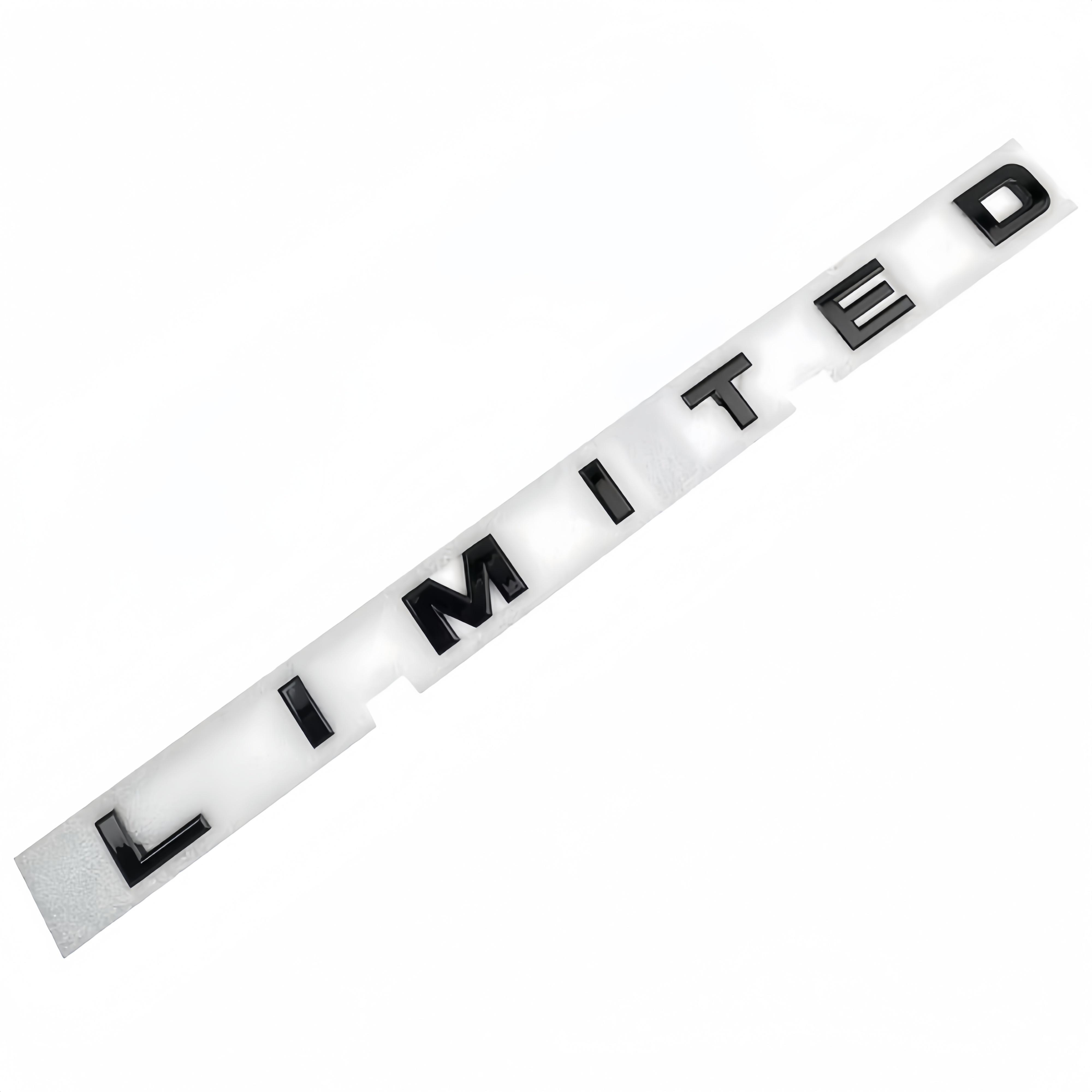 

3D LIMITED Emblem,Car Front Hood RearTrunk Badge For F-ord F150 F250 F350 Ranger EXPLORER GT чёрный