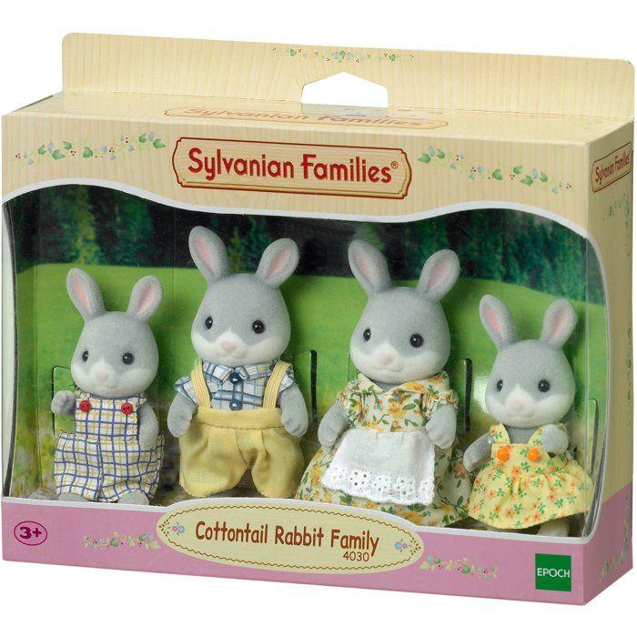 The Grey Rabbit Family - Sylvanian Families - 4030