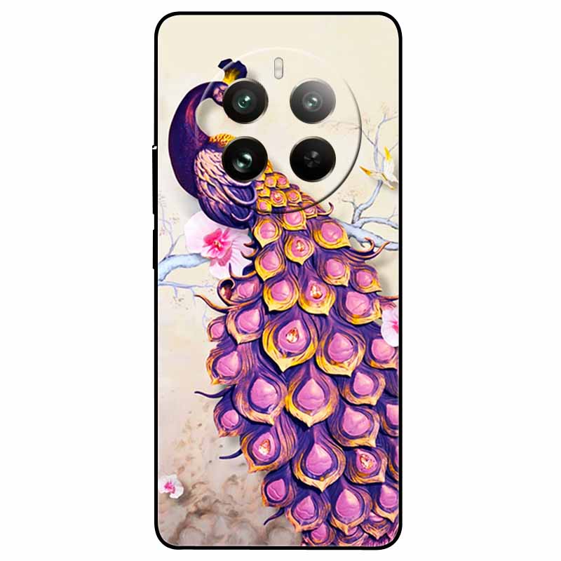 For Realme 12 Pro Plus Case Fashion Protective Silicone Pained TPU Coque for Realme 12 Pro 5G Cover Realme 12 Pro+ Lovely Fundas