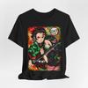 Tanjiro and Nezuko Tee, Japanese Anime Art, Demon Slayer Graphic Shirt - Unisex