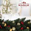 KADAX Girlanda Choinkowa Świąteczna 112 cm Zielona Gęsta