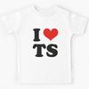I Heart TS I Love TS Kids T-Shirt