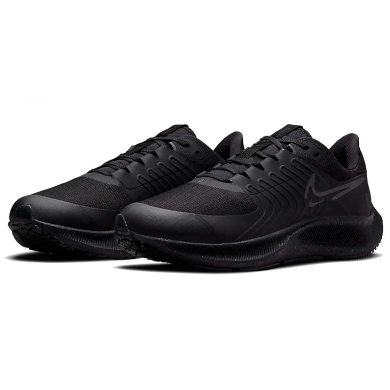 Nike Air Zoom Pegasus 38 Shield Triple Black Women's Sneakers DC4074-002