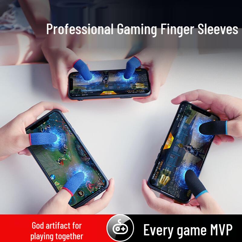 Conductive Gaming Finger Cot for Apple Phones - 25x45mm, 2g