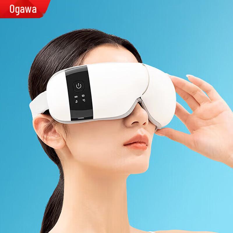 Умный складной массажер для глаз Ogawa с подогревом и Bluetooth-музыкой