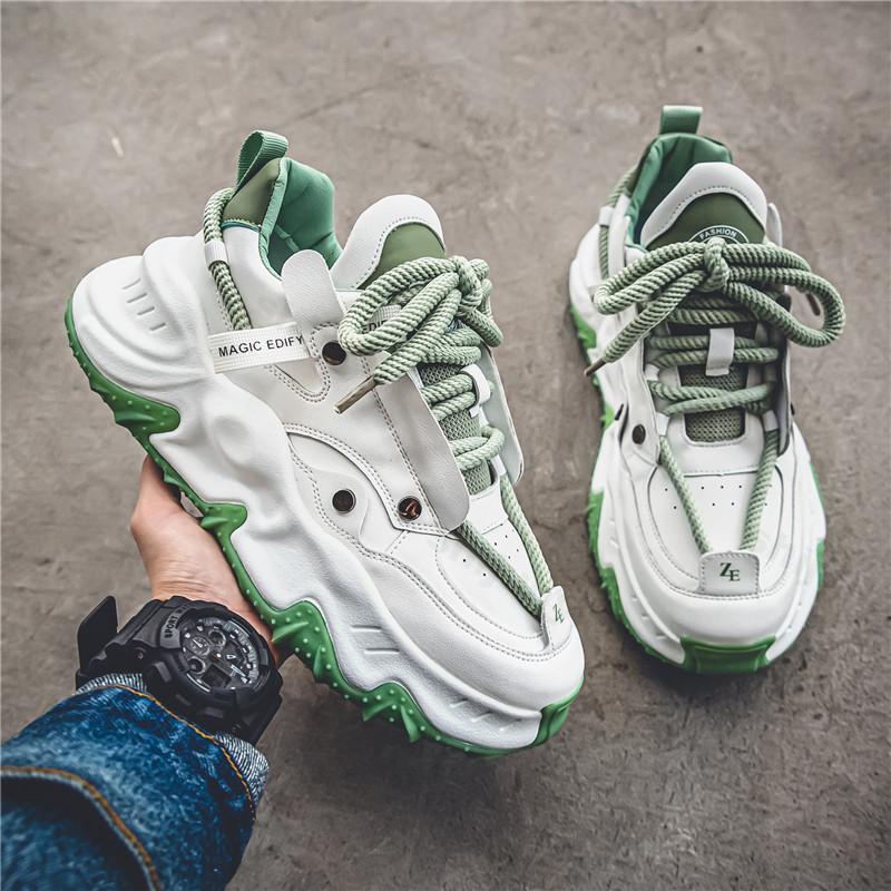 Fashion Men Casual Shoes High-quality Comfortable Outdoor Sneakers Breathable Training Shoe Non-Slip Wear-Resistant Platform Sneakers