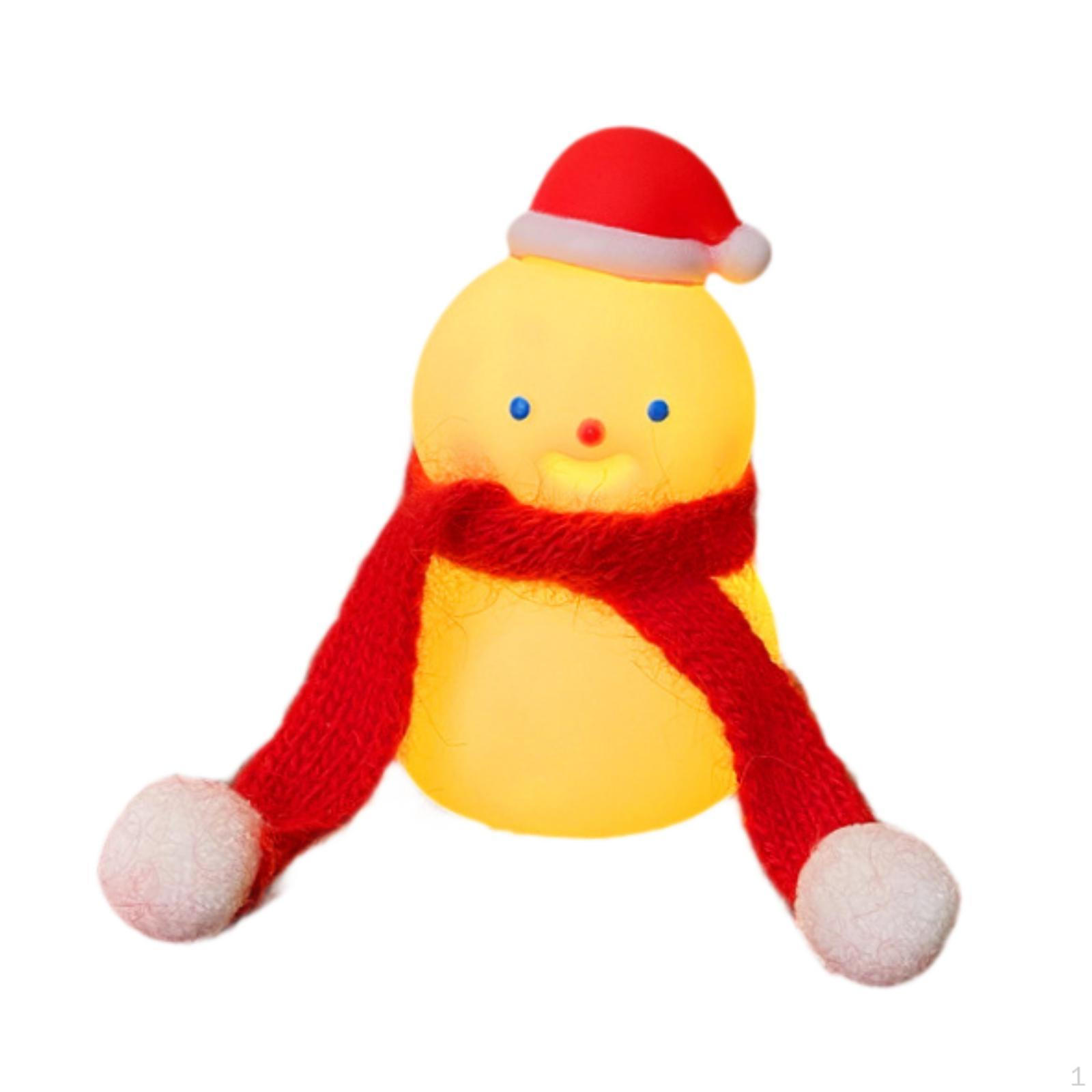 

Рождественский снеговик Ночной светильник Праздничный подарок для декора Small