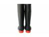 Men's Steel Toe and Sole Rain Boots, Anti-Smash, Anti-Puncture, Thickened Rubber for Labor Protection.