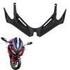 Front Fairing Aerodynamic Side and Aero Spoiler Custom Parts for Honda CBR250RR One+lifestyle Winglets, Wings, 2017-2024 (Black)