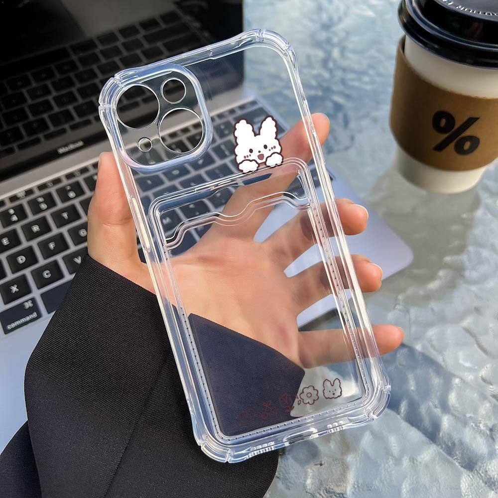 

Чехол-карточка для iPhone 11 13 XR 15 14 Pro Max iPhone 12 16 7 8 Plus XS Max Samsung S24 S23 A15 A55 A05 A54 Redmi 12 13C 13 9 с защитой от мультфильмов Redmi 12 4G