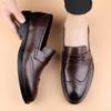 Spring British Style Retro Mens Shoes 100% Genuine Leather Casual Shoe Brogue Grave Wedding Party Formal Dress Cow Leather Shoes