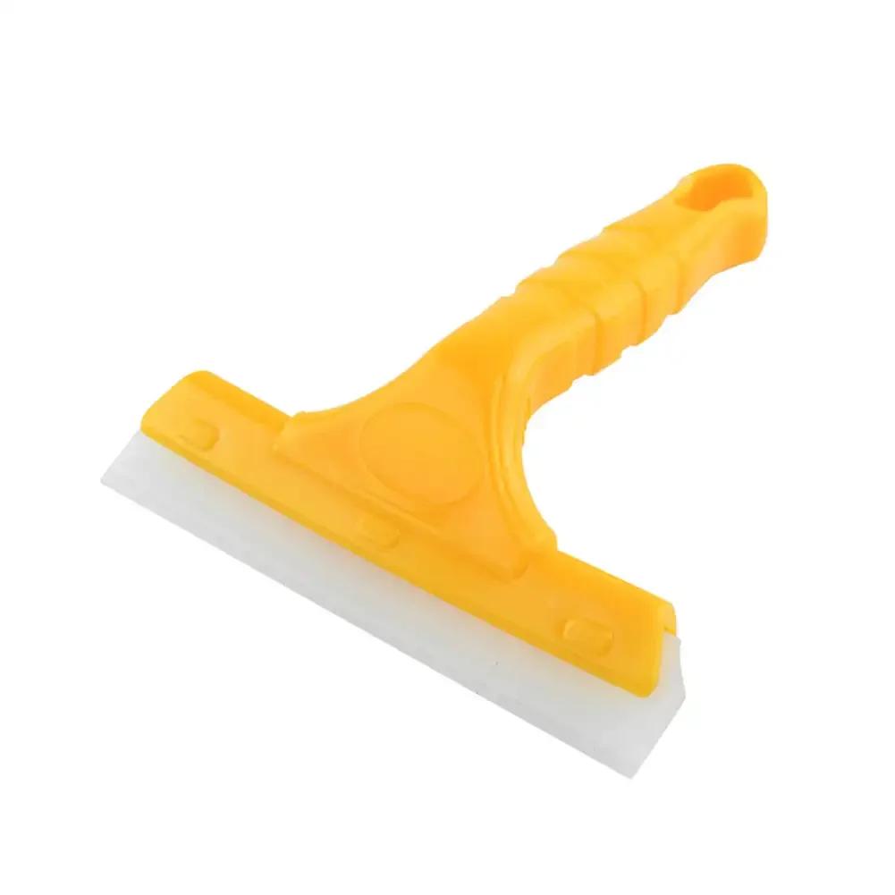 Car Glass Film Multifunctional Scraper Car Windshield Wiper Cleaner Bathroom Glass Washer Silicone Blade Cleaning Accessories