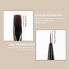Dual-Ended Nail Art Brush - Multipurpose Line & Builder with Round Head, Japanese Base Coat