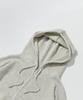 GLW Oversized Hajji Two-Way Hooded Zip-Up Knit Oatmeal