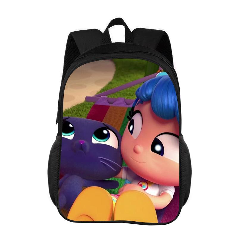 True and the Rainbow Kingdom Backpack Cartoon Print Student Cute Large Capacity Lightweight Shoulder Protection Backpack