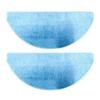 Waschbares Wiederverwendbares Mikrofaser-Mopptuch-Set Für ILIFE A30/A30 Pro Saug- und Wischroboter, Blau, 2/5 Stück