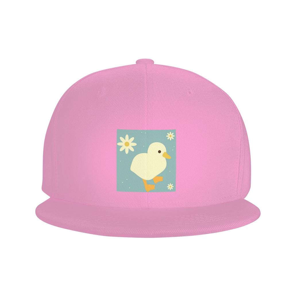Cute Duckand Duck Flower Cartoon Pattern Baseball Caps Snapback Baseball Hats Casual Casquette Outdoor for Unisexs And Womens