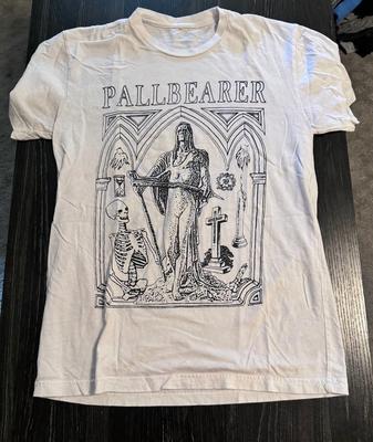 Vtg PALLBEARER Band Kurzarm Baumwolle Weißes Hemd Alle Größen Für Männer BL221 Unisex T-Shirt