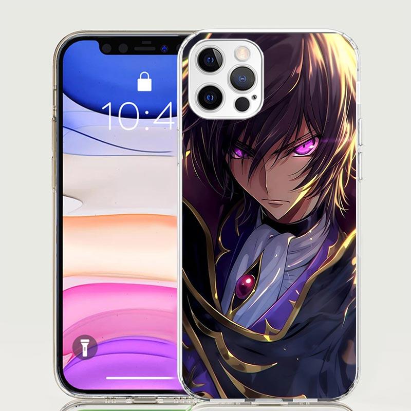Code Geass Anime Phone Case For iPhone 17 Air 16 15 Plus 11 14 Pro Max 13 Mini 12 7 8 + SE Pattern Art Customized Cover 17 Air 1