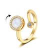Women's Chic Rotatable Ring: Niche Design, Cold Style, Light Luxury