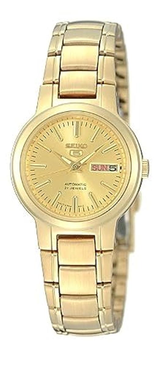 

Модель SEIKO5 SPORTS Seiko Five Automatic & Manual Ladies Watch All Gold Shine Dial SYME46K1 [Часы] [Обратный импорт]