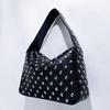 Ladies' Fashionable Niche Design Toast Bag Armpit Bag New Rivet Large Capacity Commuting Shoulder Armpit Bag