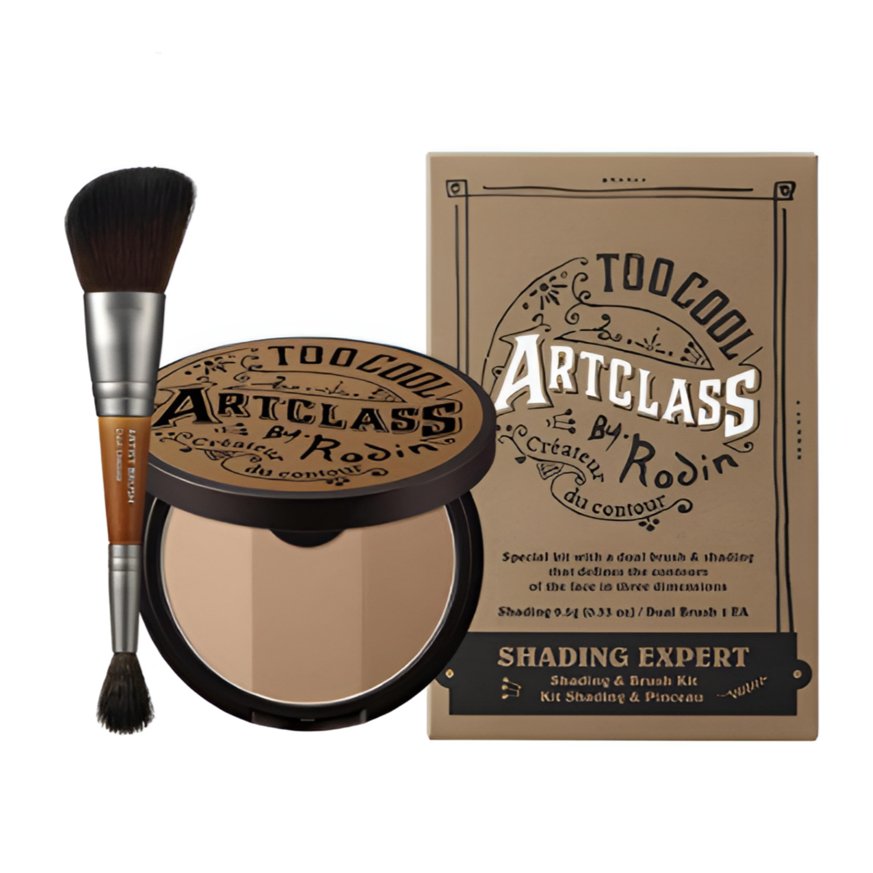 

Too Cool For School Artclass By Rodin Shading Expert 9.5g + Dual Contour Brush – Neutral (1 Pc)