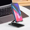 Mobile Phone Holder Stable Metal Adjustable Angle Stand Foldable Anti-Slip Desk Phone Stand for Smartphones Tablets