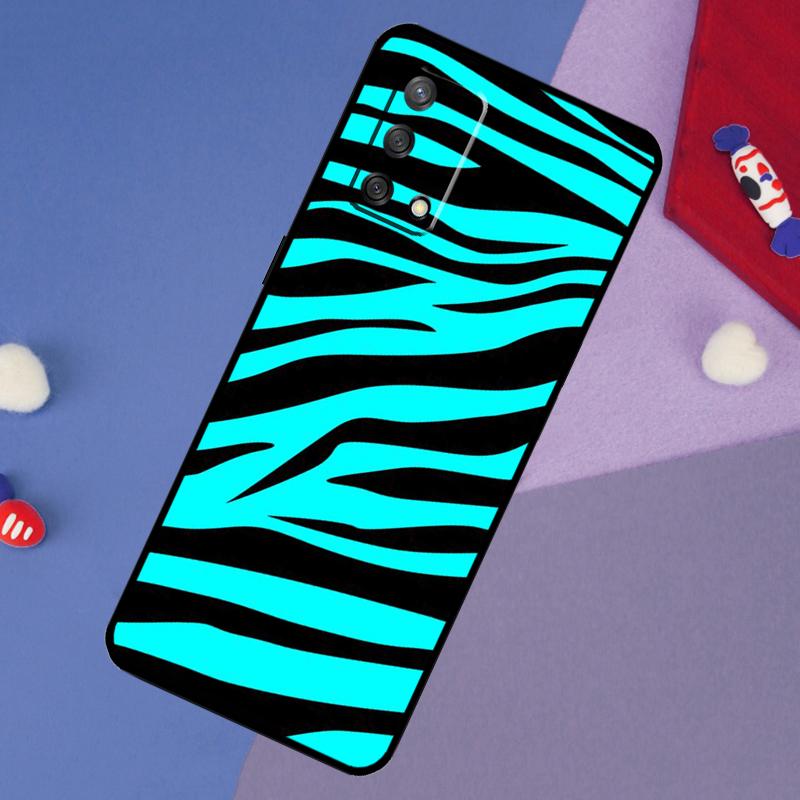 Zebra Streifen Print Hülle für OPPO A74 A94 A54 A17 A57 A77 A18 A58 A78 A98 A15 A52 A72 A5 A9 A53S A16 A76 A96