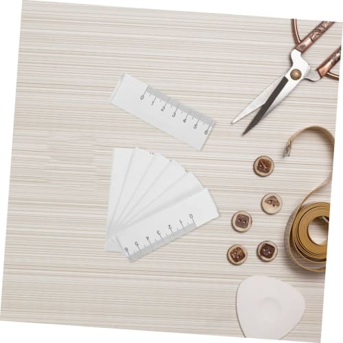 NUOLUX Disposable Tape Measures, 100 Pieces, 1 Meter Long Paper Tapes, Mini Digital Sewing Measuring Tapes, Fabric Measuring Tapes, Bulk Waist Metrics