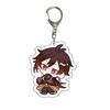 Key Acrylic Chain Key Chain Venti Klee Barbara Diluc Key Ring Pouch Pendant