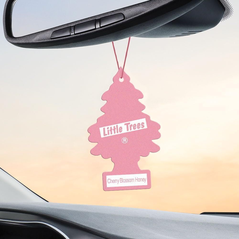 Little Trees Hanging , Cherry Blossom Honey - Set of 1 X 6