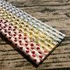 25Pcs/Bag Happy New Year Drinking Paper Straws Heart Foil Disposable Paper Staw Happy Birthday