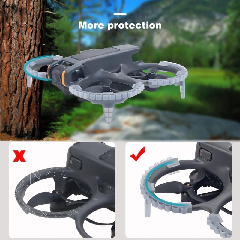 Protective Bumper for Avata 2 Drones Accessories Propellers Guard Anti-Collision Impacts Protectors Bumper