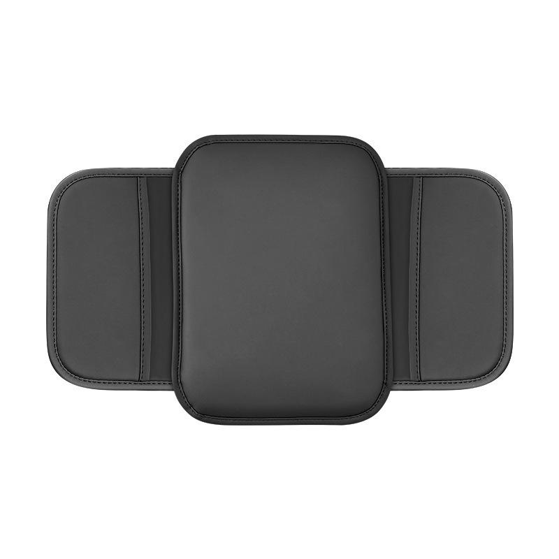 Universal Car Armrest Mat Center Console Protector Cover Arm Rest Box Cushion With Pocket Auto Armrests Storage Box Cover Pad