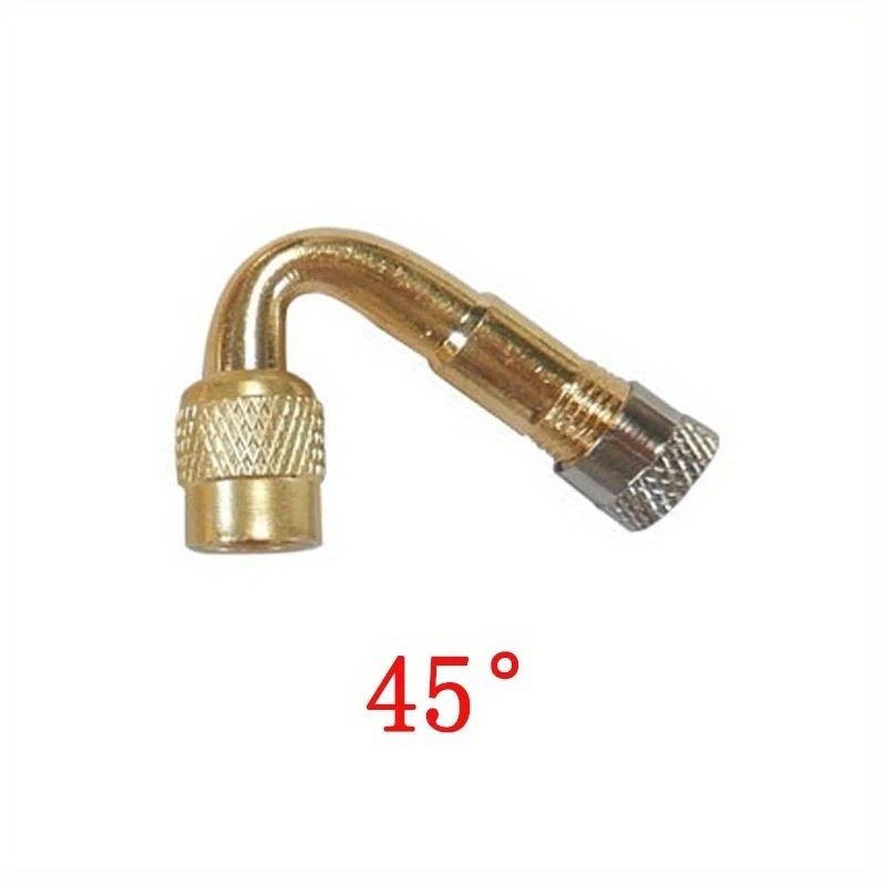 3pcs/set Car Tyre Valves Inflation Extension Tube 45/90/135 Degree Adapter Universal Motorcycle Bike Tyre Valve Connector Accessories