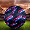 1pc Cosmic Firework Display Size 5 Soccer Ball Suitable for Match Training & Outdoor Use, Durable for Competitive Games, Tournaments Football, Practic