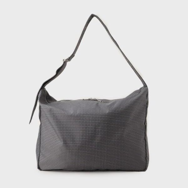 TK Takeo Kikuchi Lockere Große Umhängetasche, Crossbody-Tasche, Passt für A3-Dokumente, Damen, Schwarz (719) 97901327